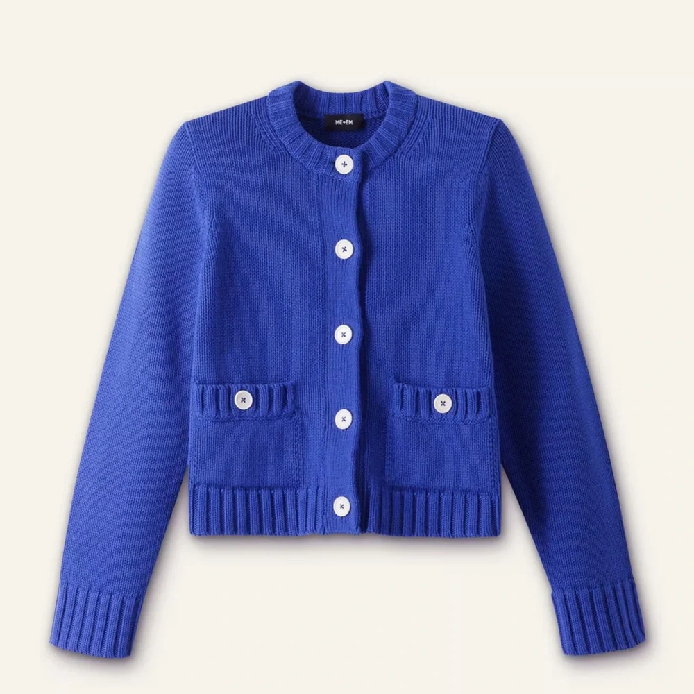 Chunky Straight Cardigan - Picture 2 of 16